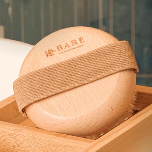 Bare Botanics Dry Brushing Body Brush for Lymphatic Drainage