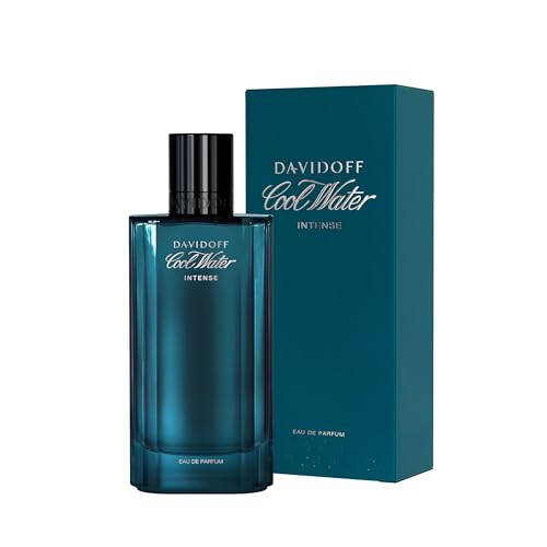 Davidoff Cool Water Eau de Parfum Intense – Ambery Men's Cologne – With Notes of Green Mandarin, Coconut Water & Amber – Long Lasting Fragrance