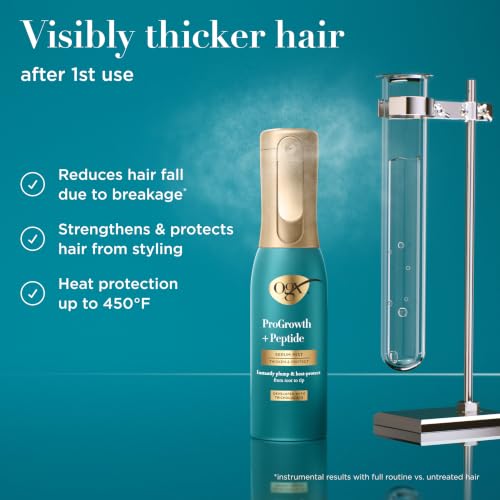 OGX ProGrowth + Peptide Serum Mist, 6.5 fl oz