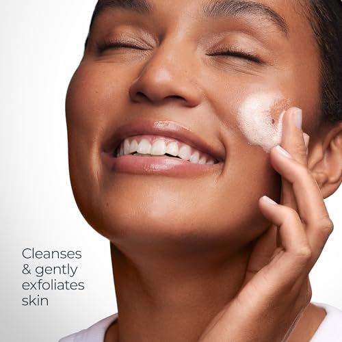 Eucerin Radiant Tone Face Cleanser Gel with 2% Exfoliating AHA Complex, Gentle Face Wash Improves Skin Clarity and Boosts Radiance, All Skin Types, 6.8 Fl Oz Bottle