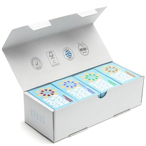 Skin Said Yes Goat Milk Soap Bar Set (Pack of 8) - Crafted in Greece | Tripple Milled | Organic Ingredients, Natural Soap for Sensitive Skin.