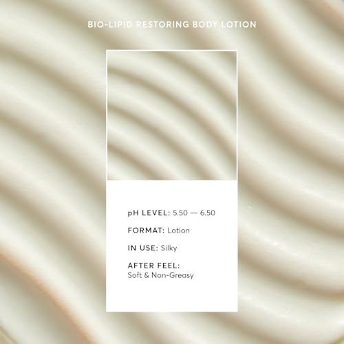 Naturium Bio-Lipid Restoring Moisturizing Body Lotion with Shea Butter, Fragrance Free, 14 oz