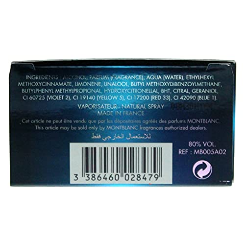 MONTBLANC - Starwalker Eau de Toilette - Women's Fragrance - Spicy Woody - With notes of Pink Pepper, Cedarwood & Amber - 1.7 Fl Oz