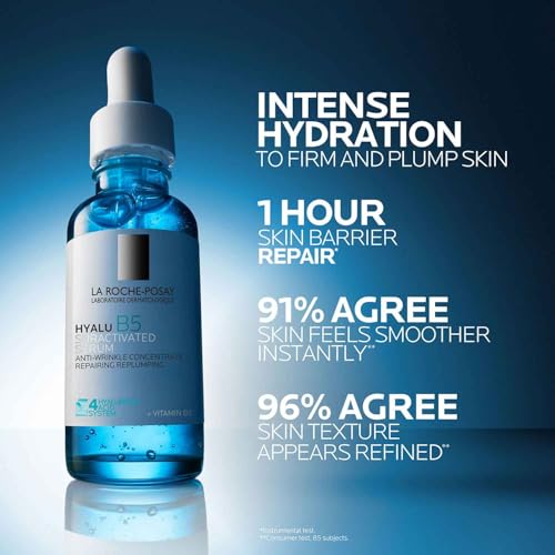 La Roche Posay Hyalu B5 Suractivated Hyaluronic Acid Serum for Face, 1 oz