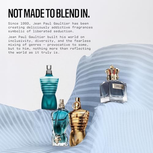 Jean Paul Gaultier Le Male Elixir Parfum - Long Lasting Woody Aromatic Cologne for Men with Lavender, Tonka Bean & Warm Amber - Luxury Elixir Parfum, 2.5 oz