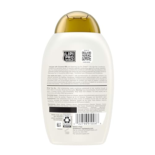 OGX Nourishing + Coconut Milk Conditioner, 13 fl oz