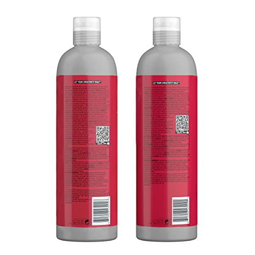 TIGI Bed Head Resurrection Hair Repair Shampoo and Conditioner Set for Dry and Damaged Hair, Maximum Strength with Resurrection Plant, 25.36 fl oz