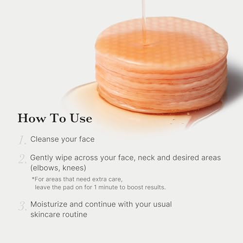 medicube Toner Pads Red Succinic Acid Panthenol Pad for Facial Peeling