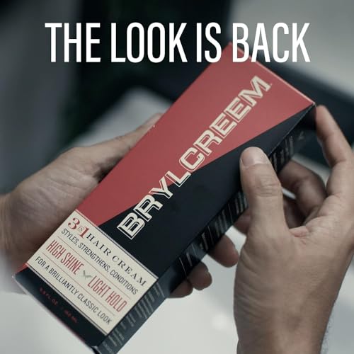 BRYLCREEM 3-in-1 Original High Shine Hair Cream, 3-in-1, 5.5 Fl Oz