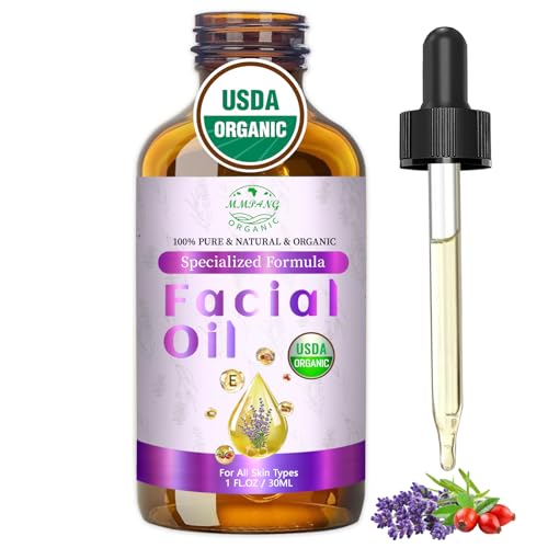 MMPANG Organic Face Oil with Rosehip Oil & Vitamin E Oil