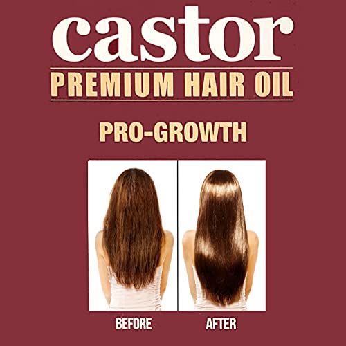 Difeel Pro-Growth & Thicken Premium Castor Hair Oil 7.1 oz. - Deluxe 2-PC Gift Set