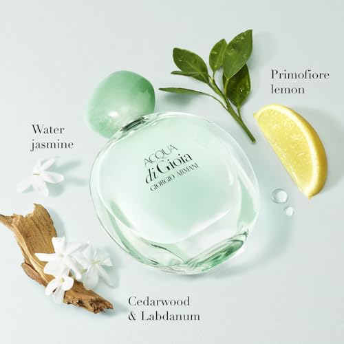Armani Beauty Acqua di Gioia Eau de Parfum - Aquatic Perfume - 3.4 Fl Oz