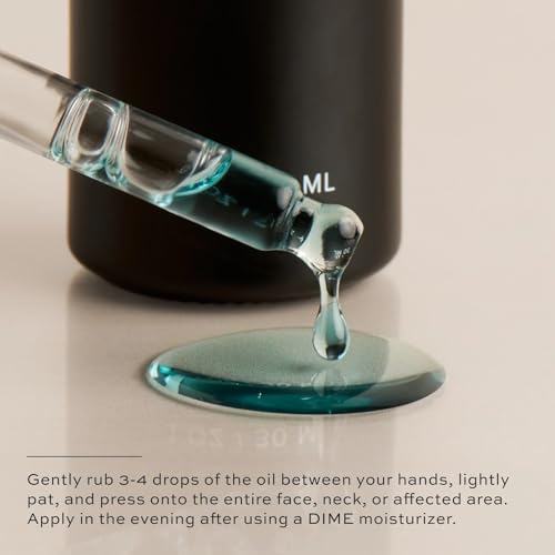 DIME Beauty Blue Facial Oil - Nourishing Face Oil, 1 oz