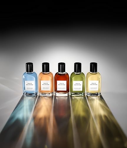 David Beckham Collection Exquisite Leather Eau de Parfum 3.3 fl oz (Pack of 1), Notes of Apple, Bourbon Leather, and Sandalwood, Men's Fragrance, Long Lasting, Everyday Fragrance, Travel Size