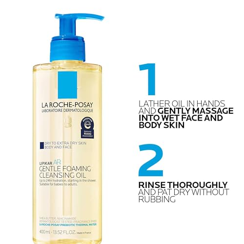 La Roche-Posay Lipikar AP+ Gentle Foaming Cleansing Oil, 13.52oz