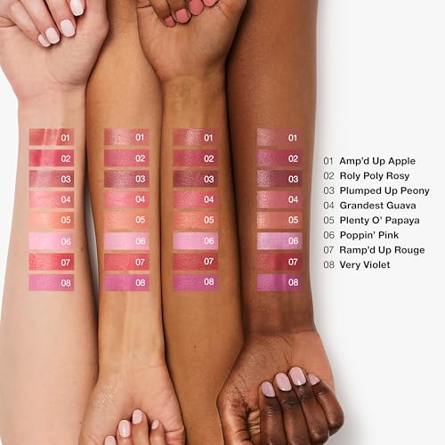 Clinique Chubby Cream Blush Stick Cheek Colour Balm | Blush For Cheeks | Long Lasting + Buildable | Create A Healthy Looking Glow | Perfect For Travel, Ramp'd Up Rouge