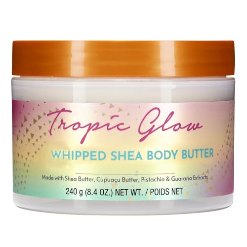 Tree Hut Tropic Glow Whipped Body Butter with Shea Butter, 8.4 Oz
