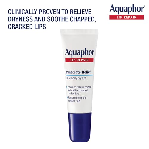 Aquaphor Lip Repair Ointment, Value Pack, 2 x 0.35 FL OZ