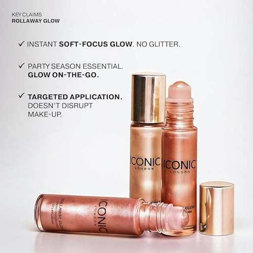 ICONIC LONDON Rollaway Glow Rollerball Liquid Highlighter | Champagne Chic