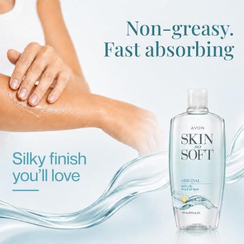 AVON Skin So Soft Original Bath Oil - 24.6 oz - Moisturizing Body Oil
