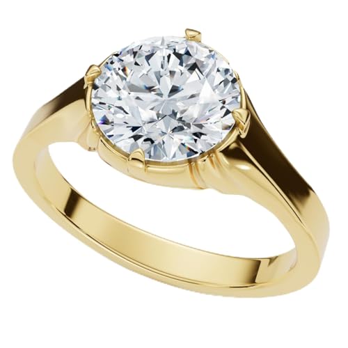 P3 POMPEII3 Pompeii Men's 1 1/2Ct Round Diamond Signet Ring 14k Gold or Platinum Lab Grown - Size 12 (E/F,VS1-VS2)