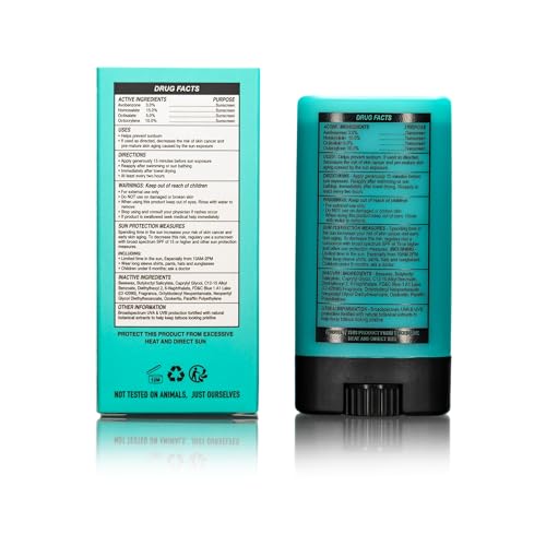 INK-EEZE Tattoo Sunscreen Stick SPF 50, Ink Shield, UVA/UVB Blocking, Dries Clear, Ozone Reef Friendly, Vegan, Made in USA, Coconut, 0.5oz Stick