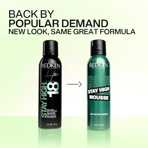 Redken Stay High Volumizing Mousse – For Fine Hair