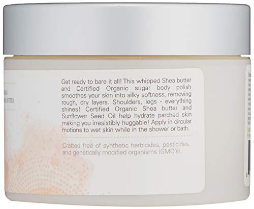 FarmHouse Fresh Big Bare Whipped Shea Butter Body Polish, Oatmeal, 8 fl. oz.
