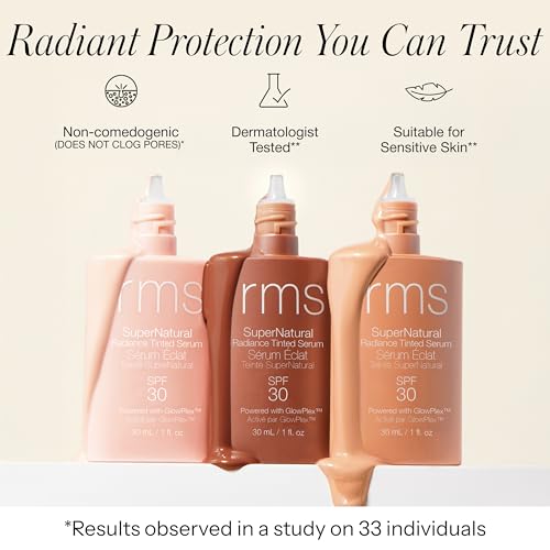RMS Beauty SuperNatural Radiance Serum SPF 30 Sunscreen, 1 oz