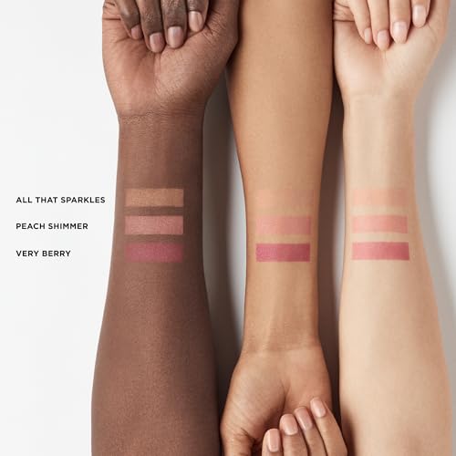 Laura Mercier RoseGlow Blush Color Infusion: Sheer Pressed Powder Blush for Cheeks, Buildable Formula, 10HR Wear, Glowing Long Lasting Color, All that Sparkles