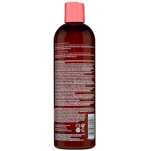 HASK Color Care Shampoo + Conditioner Set for Color-Treated Hair | Sulfate-Free, Paraben-Free, Gluten-Free, Vegan, Cruelty-Free, Color Safe | 12oz each
