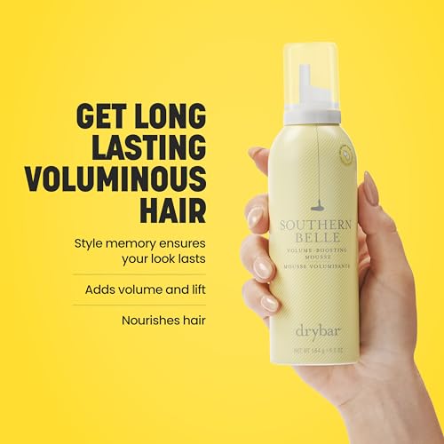 Drybar Southern Belle Volume-Boosting Mousse, Travel Size 1.9 oz