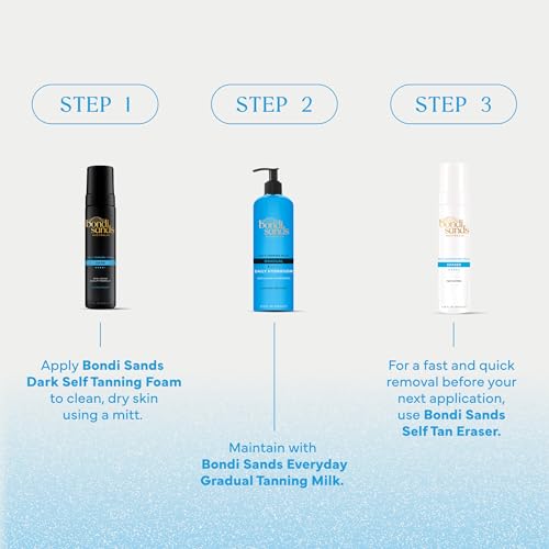 Bondi Sands Self Tanning Foam, Dark, 6.76 Fl Oz