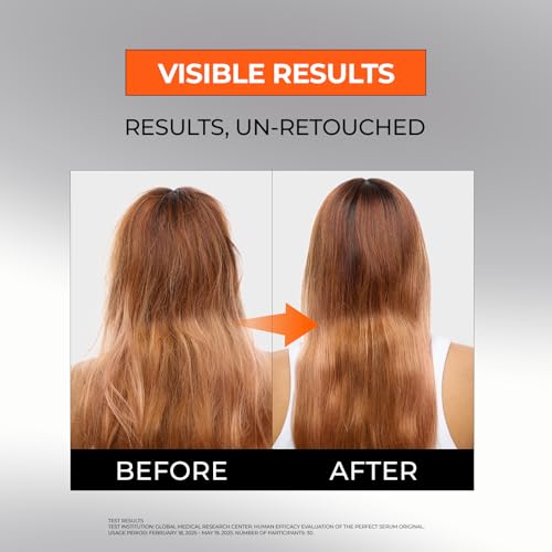 Mise En Scene Perfect Serum Original Trial Size - Mini Hair Oil for Heat Protection | for Frizzy & Dry | Hydration and Nutrition | Hairy Essence for Damage Care | Korean Hair Care (1.01 Fl. Oz.)