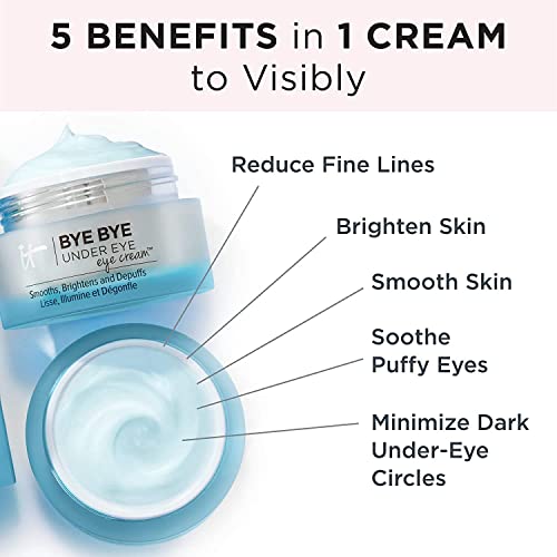 IT Cosmetics Bye Bye Under Eye Brightening Eye Cream for Dark Circles