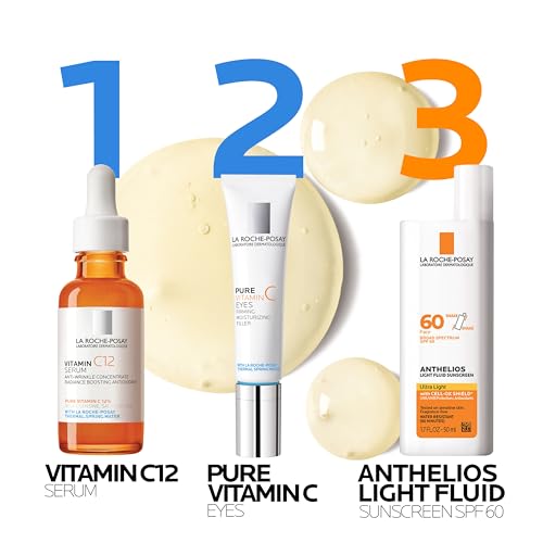 La Roche-Posay Vitamin C Serum for Face with Salicylic Acid, 1oz