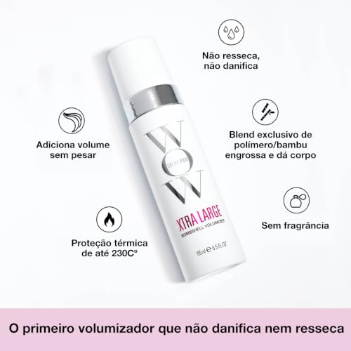COLOR WOW Xtra Large Volumizer – Alcohol-Free Foam for Weightless Volume