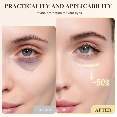 USMOTAR Retinol & Caffeine Eye Serum - Dark Circles Relief & Depuffing Treatment, Hyaluronic Acid + Collagen, Gentle Under Eye Cream for Sensitive Skin, Hydrates & Smooths Fine Lines 40ml, 1.35 fl.oz