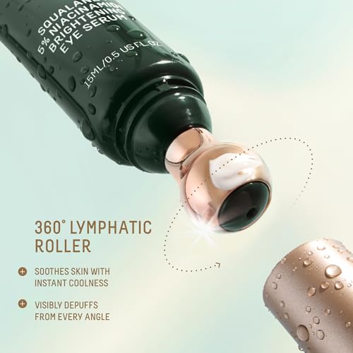BIOSSANCE Squalane + 5% Niacinamide Eye Serum - Brightening & Depuffing