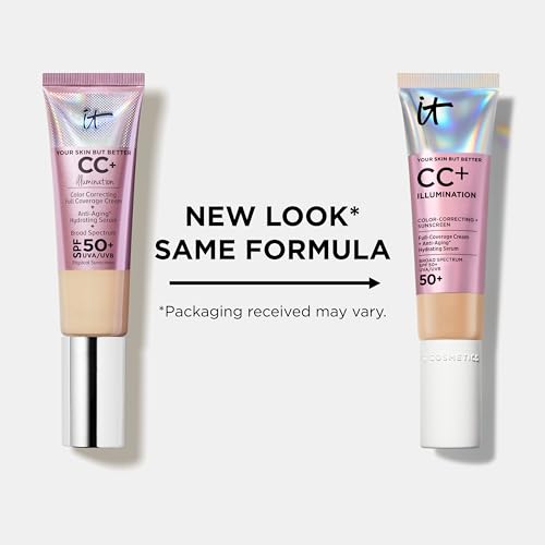 IT Cosmetics CC+ Cream Illumination SPF 50+ - Light Medium (N) - 1.08 fl oz