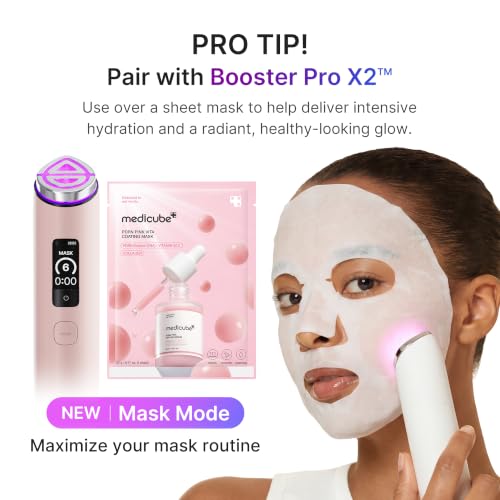 medicube Salmon DNA PDRN Pink Vitamin Coated Sheet Mask 10EA