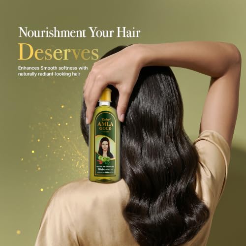 Vatika Naturals Amla Hair Oil – Pure Amla Hair Oil for Hair Growth, 300ml
