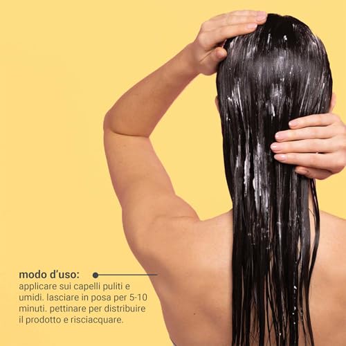 milk_shake deep conditioning mask | for color-treated hair | intensive moisture treatment with milk proteins, coconut oil & Integrity 41® to protect and smooth, 6.8 fl oz / 200 mL
