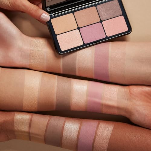 KIKO Milano Irresistible Total Look Face Powder Palette 01 | Face Powder Palette With 2 Bronzers, 2 Blushers And 2 Highlighters