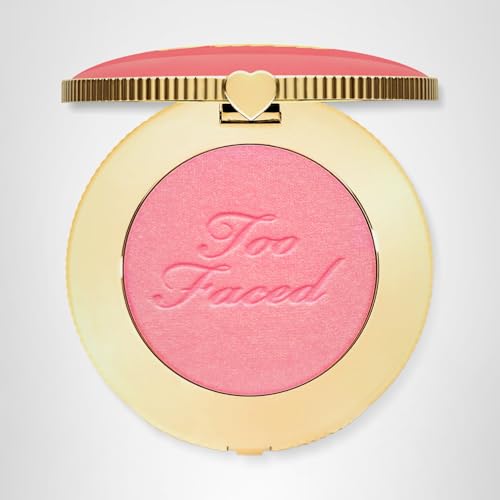Too Faced Cloud Crush Blurring Blush | Velvety Powder Blush for Cheeks with High-Pigment Formula | 93% Naturally Derived Ingredients, Vegan & Cruelty-Free, Golden Hour, 0.17 Ounce