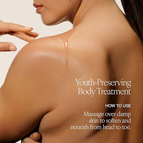 Tata Harper Revitalizing Body Oil, Moisturizing & Nourishing Body Oil, Natural Skincare, Natural Body Care, 125ml