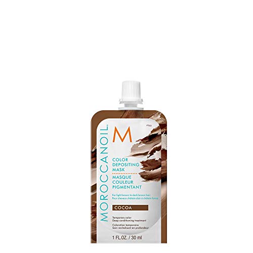 Moroccanoil Color Depositing Hair Mask Packette, Cocoa, 1 Fl. Oz.