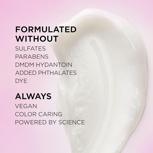L’Oreal Paris Sulfate Free Glossing Conditioner with Glycolic Acid, Provides Intense Glass Hair Shine, Smoothness & Soft Feel, Suitable for Dull, Dry, and Color-Treated Hair, EverPure, 6.8 Fl Oz