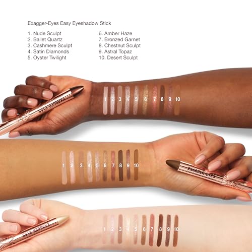 Charlotte Tilbury Exagger-Eyes Easy Eyeshadow Stick, Blendable Cream