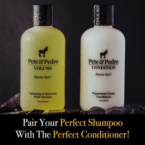 Pete & Pedro Volume Daily Shampoo Biotin, Thickening, Strengthening, 8.5 oz